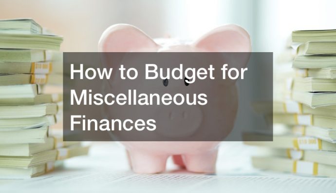 miscellaneous finances